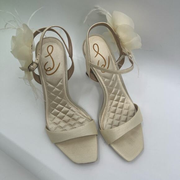 Sam Edelman Leana 2 Sandal in Pearl Ivory - Picture 3 of 8